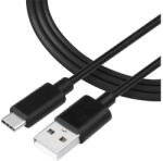 Tactical SMOOTH THREAD USB кабел за данни - Type-C, 30 см, ЧЕРЕН (57983104148)