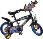 E & L Cycles Bicicletă pentru copii cu roți ajutătoare E&L cycles - Batman, 12 (20509-FW12)