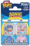 Funko Set mini figurine Funko Bitty POP! Animation: Sonic The Hedgehog - Sonic & Amy Rose (114710) Figurina
