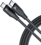 ACEFAST Cablu de date Type-C la Type-C, 60W, 3A, Acefast C3-03, 1.2m