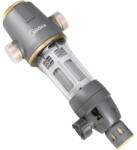 Midea Prefiltru de apa de uz casnic debit: (3T/H), sita filtrare de 40 microni din otel inoxidabil 316, adaptor din cupru fara plumb (QZBW20S-12) Cana filtru de apa