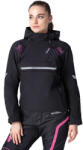  Női softshell motoros kabát W-TEC Annorack Lady, AirVent rendszer, Visionight fényvisszaverő elemek, szélálló softshell anyag, Air Mesh hálós bélés fekete-rózsaszín XL