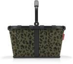 Reisenthel carrybag teddy leo olive - Stable shopping basket with lots of storage space and practical inner pocket - Elegant and water-repellent design - BK5055