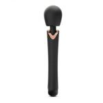 Crushious Vibrator Crushious Holly Wand, 10 Moduri Vibratii, Silicon, USB, Negru, 30 cm Vibrator