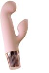 Crushious Vibrator Crushious Mellow Cony Mini Rabbit, 10 Moduri Vibratii, Silicon+ABS, USB, Roz, 13.5 cm Vibrator