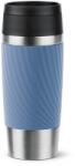 Tefal Termos Tefal Travel Mug Classic N2024510, 0.36 L, pastrare la rece 12 ore, pastrare la cald 6 ore, albastru & argintiu (N2024510)