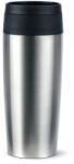 Tefal Termos Tefal Travel Mug Classic N2020110, inox, 0.36 L, 100% etanș, functie Quick Press, argintiu (N2020110)