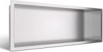 BALNEO Raft incastrat dreptunghiular Balneo Wall-Box One cu rama 60x20x10 cm inox (B0101010110-3)