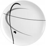Brunner Dinner plate ø 25 cm White Culoare: alb/negru (0830025N.C6A)