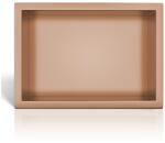 BALNEO Raft incastrat dreptunghiular Balneo Wall-Box One cu rama 30x20x10 cm cupru lucios (B0101040310-1)