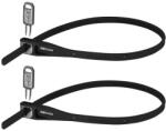 Hiplok Încuietoare pentru biciclete Lock Z Lok Twin Pack All Black (ZlAb)