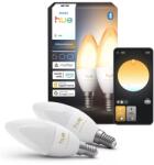Philips SZETT 2x fényerőszabályozható LED izzó Philips Hue WA B39 E14/3, 7W/230V 1000-20000K 8721103099488 (P7600)