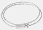 Guess brățară pentru femei din oțel inoxidabil KALYBE 9BYA-AKD0DR_SLV (JUBB05.395JW)