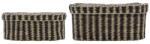 House Doctor set de coșuri pentru depozitare din rattan 99KK-OPUZU2_88X (266550012)
