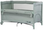 Chipolino Patut pliabil Chipolino Relax matcha linen cu laterala culisanta (KOSIRE264MA) - exclusivmag