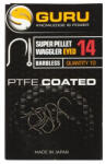 Guru Super Pellet Waggler horog 14 (Barbless/Eyed) (GSPW14)