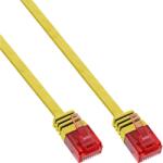 InLine Cablu de retea RJ45 flat Cat. 6 UTP 10m Galben, InLine IL71600Y (IL71600Y)