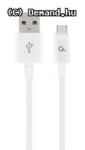 Gembird Kab USB-C M- USB-A M 3.0 1m Gembird White CCP-USB3-AMCM-1M-W (CCP-USB3-AMCM-1M-W)