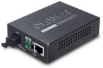 PLANET 10/100/1000BASE-T to convertoare media pentru rețea 2000 Mbit/s 1310 nm Negru (GT-806A40)