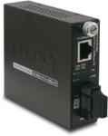 PLANET FST-802 convertoare media pentru rețea 100 Mbit/s 1310 nm Multimodală Negru (FST-802)
