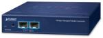 PLANET 2-Port 10G/1GBASE-X SFP+ convertoare media pentru rețea Albastru (XT-915A) - ury