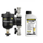 Fernox TF1 Compact filter mágneses iszapleválasztó 22 + F9 inhibitorral 62241