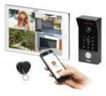 VIRONE VDP-70/W MAILO, videós kaputelefon szett, 4 vezetékes, 10", Wi-Fi, érintőképernyő, Full HD, RFID olvasó, kódzár (VDP-70/W)