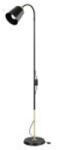 VIRONE LS-6/B GRACE 1P, állólámpa, E27, max. 18W, 160 cm, fekete (LS-6/B)