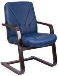 Antares Scaun conferință și vizitator 5950-S - cadru din lemn wenge, design elegant și confort premium