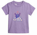Adidas Rövid ujjú pólók TIRO_NSTERS GRAPHIC T-SHIRT INFANT Lila 3 / 4 éves