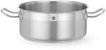 HENDI Alacsony falú edény, fedél nélkül, , Profi Line, 4, 7L, ⌀240x(H)112mm (830161)