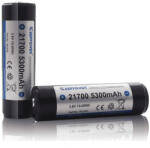 KeepPower védett Li-ion akkumulátor 3, 6V 5300mAh 10, 6A (Keeppower-21700-5300mAh)