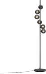 Maytoni Lampadar Dallas MOD545FL-06B, 6xG9 28W, D25cm, negru, metal (MOD545FL-06B)