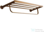 ramonsoler ERGOS XL 66 cm-es törölközőtartó polc, szálcsiszolt réz 99Z308449 (99Z308449)
