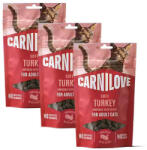 CARNILOVE Carnilove Cat Soft Snack - Pulykával és Macskamentával 3x50g
