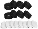 ROJECO Set 8 filtre Rojeco pentru fântână de apă animale, compatibile oțel inoxidabil (51588)