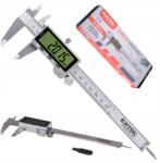 Extol Premium Elektronikus tolómérő 0-150mm digitális rozsdamentes acél inox tok (8825221)
