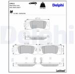 Delphi Fékbetét kpl. LP0611