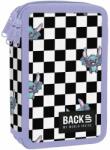 BackUP Biztonsági Mentés Iskolai Tolltartó Háromrekeszes Felszerelés Színes Ceruzák Filctollak Stitch Rajongó (EW39)