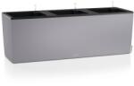 Lechuza TRIO Stone 40 cm műanyag balkonláda stone grey