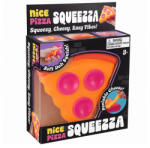 DEPOX Jucărie Antistres Squeeza- Squishy Elastic în Formă de Felie de Pizza DEPOX®, 9 cm, portocaliu (1445)