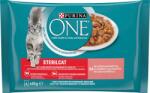 ONE Sterilcat különlegességek - Lazaccal és sárgarépával, 4x85 g - 340 g