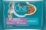 ONE Sensitive különlegességek - Tonhallal és sárgarépával, 4x85 g - 340 g