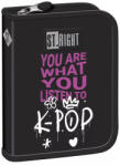St. Majewski K-POP tolltartó, klapnis, üres, St. Right, fekete, You are what you listen to (MJK-301179) - mesescuccok