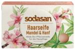 sodasan Sapun pentru par cu migdale si canepa - 100 g
