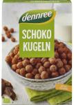 dennree Cereale biluțe cu ciocolată, eco - 250 g