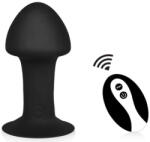 AnalTech Szilikon anál plug 10 rezgésmód újratölthető vízálló 7 x 3, 8 cm
