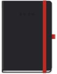 Lanybook heti naptár B5 Tucson Lanybook fekete piros (L92-25-635 red)