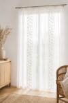 Haft Jacquard függöny natúr szalaggal 250x200 cm erkélyre a nappaliba (245610/250 x 200cm)