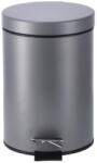 AdTrend Cos gunoi cu clapeta fier gri 17 x 26 cm, 3 L (103350B) Cos de gunoi